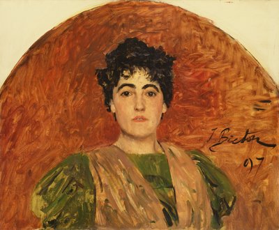 Retrato de Madame Dorchain, 1897 de Jules Breton